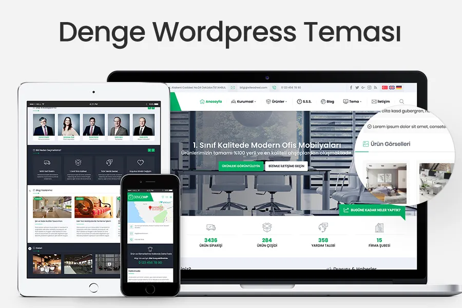 Denge Wordpress Teması