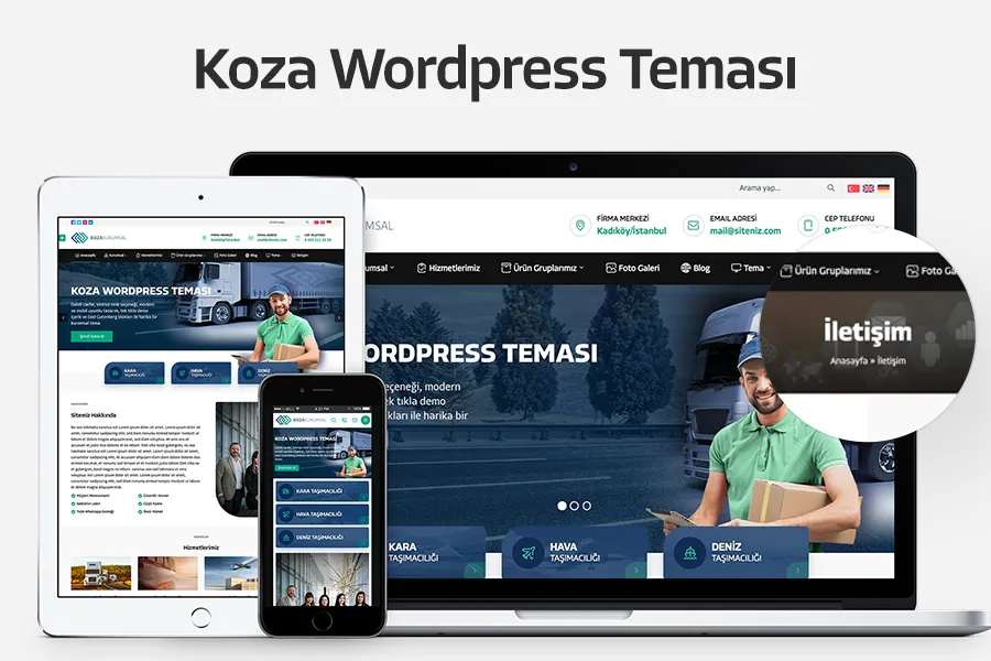 Koza Wordpress Teması