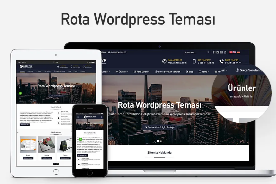 Rota Wordpress Teması