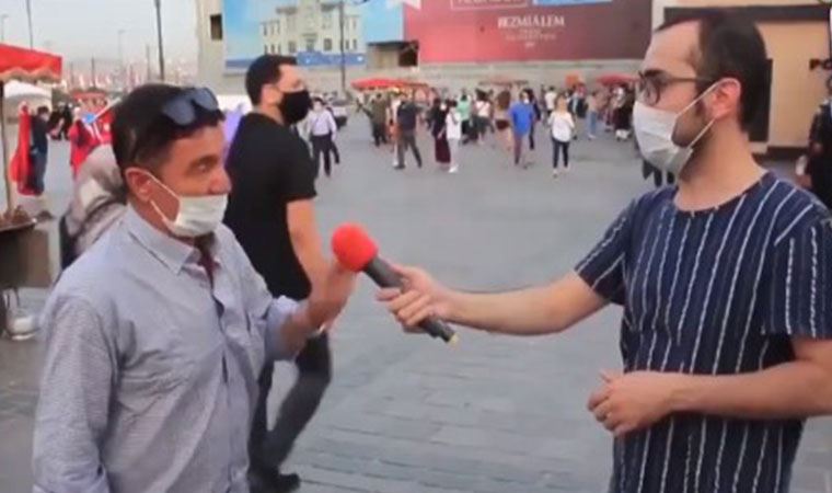 Muhabirin sabrı tükenme noktasına geldi! Sosyal medyaya damga vuran röportaj