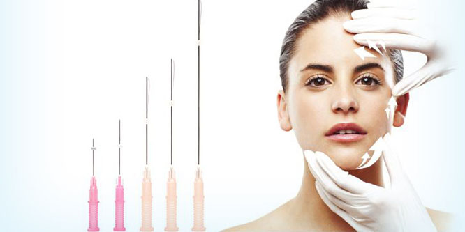 Altın iple ameliyatsız yüz germe