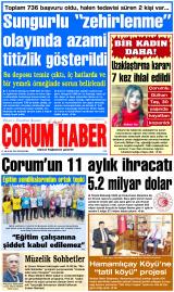 ÇORUM HABER