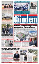 MANİSA'DA GÜNDEM
