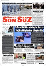 SİİRT’TE SON SÖZ