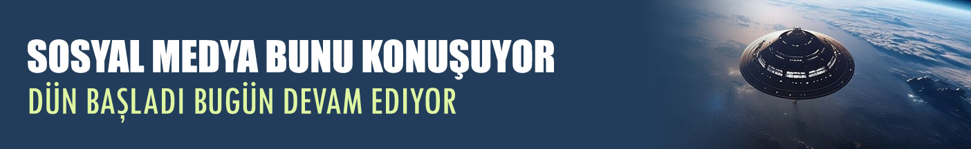 Twitter’da UFO görüntüleri sosyal medyayı karıştırdı