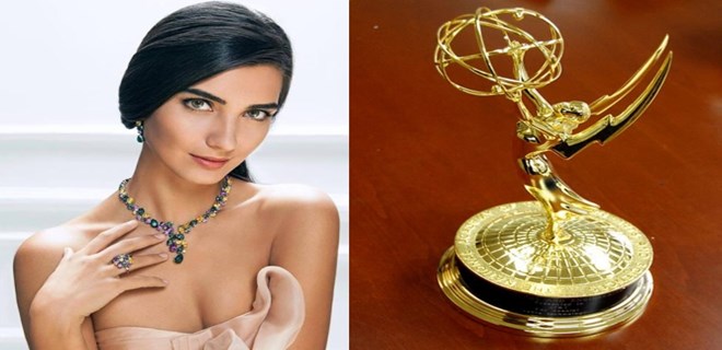 Tuba Büyüküstün Emmy ödüllerinde!